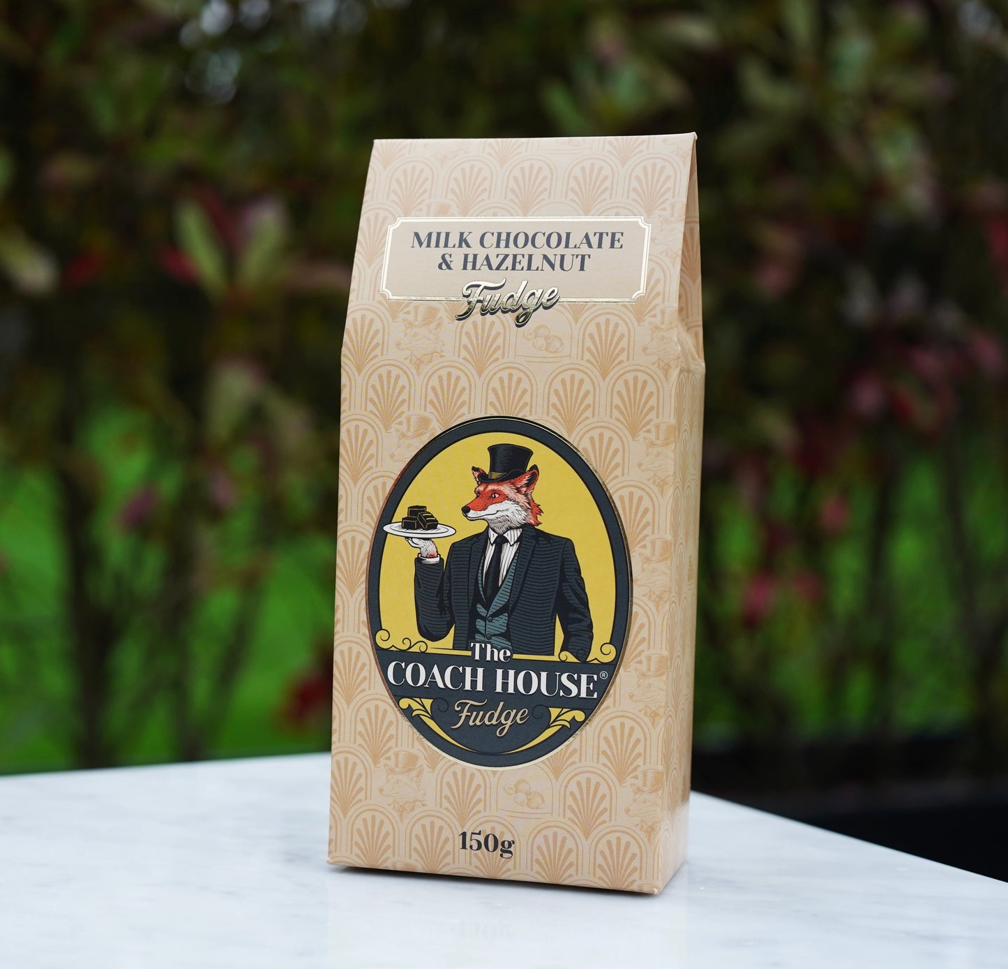 Milk Chocolate and Hazelnut Fudge - 150g box