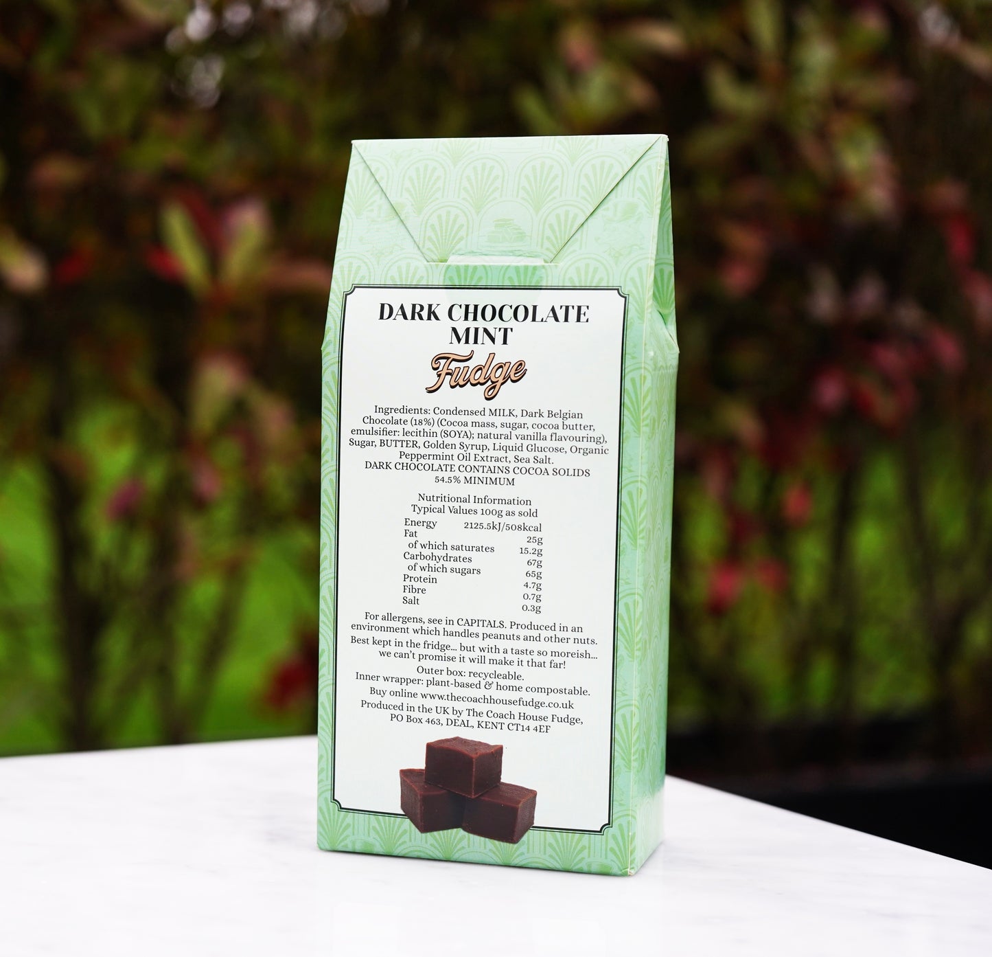 Dark Chocolate Mint Fudge - 150g box